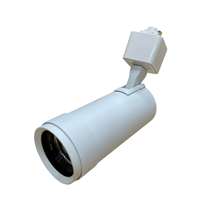 Zoom White 10w CCT Single Circuit LED Track Head