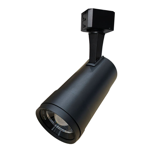 Zoom Black 15w CCT Single Circuit LED Track Head