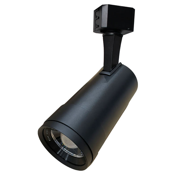 Zoom Black 20w CCT Single Circuit LED Track Head