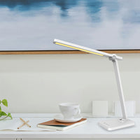 Thumbnail for Bruce White 10w CCT Dimmable LED Desk Lamp