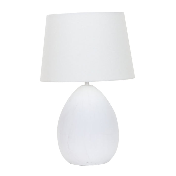 Bev White Table Lamp