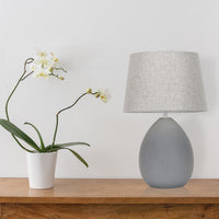 Thumbnail for Bev Grey Table Lamp