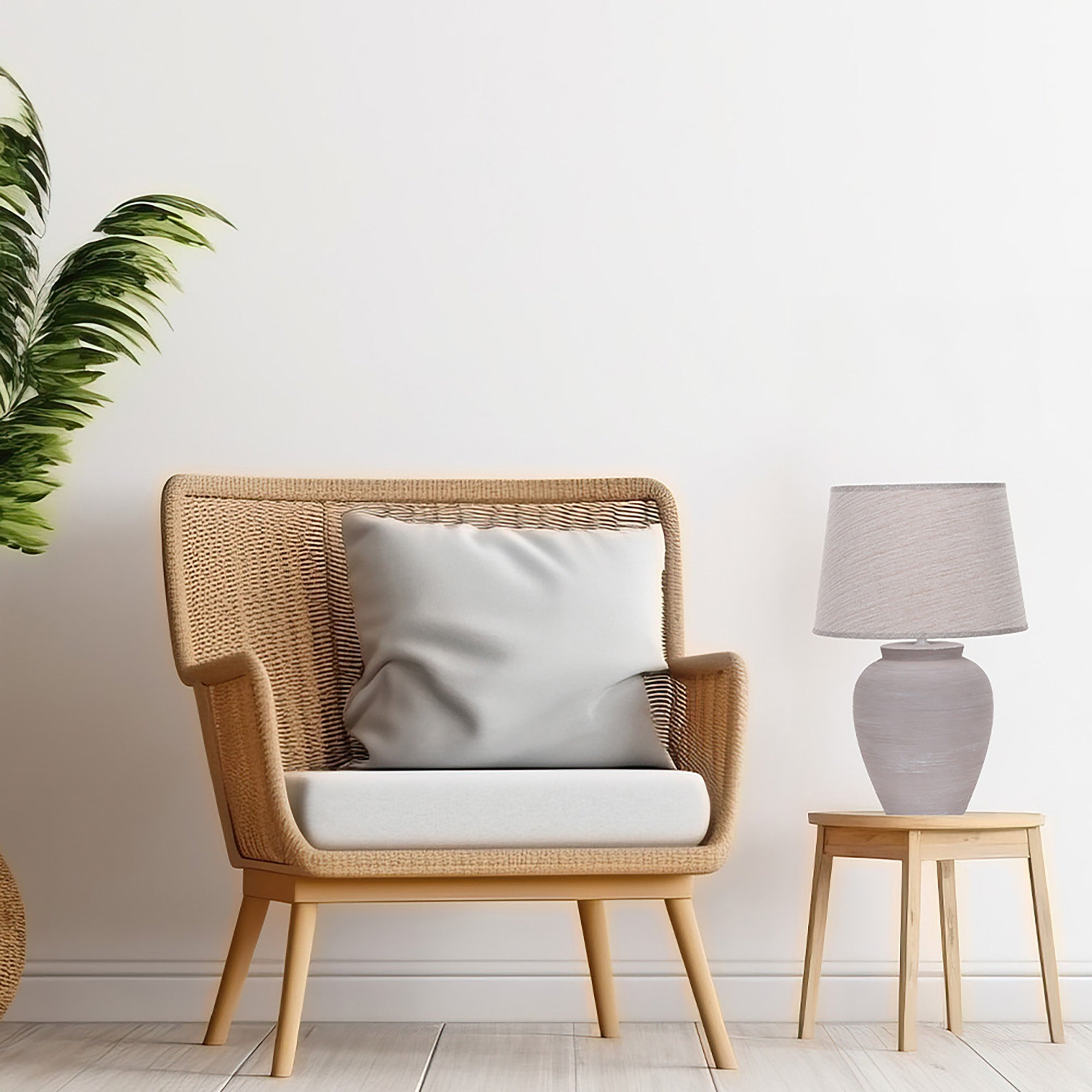 Kash Brown Table Lamp