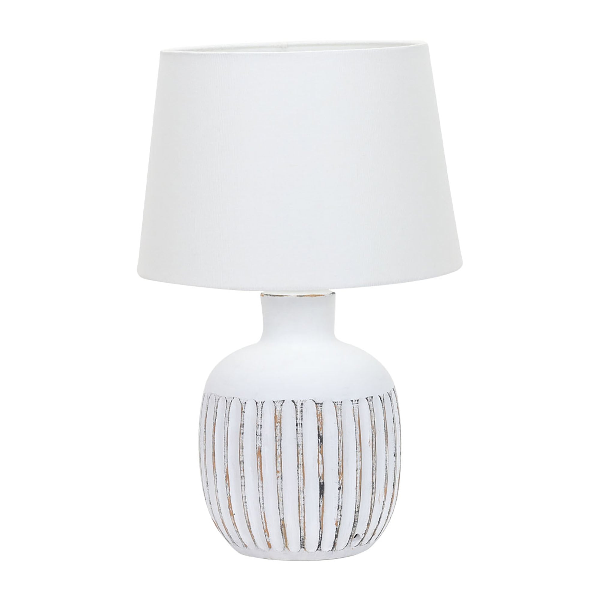 Ash White Table Lamp