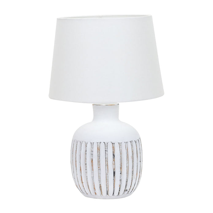 Ash White Table Lamp
