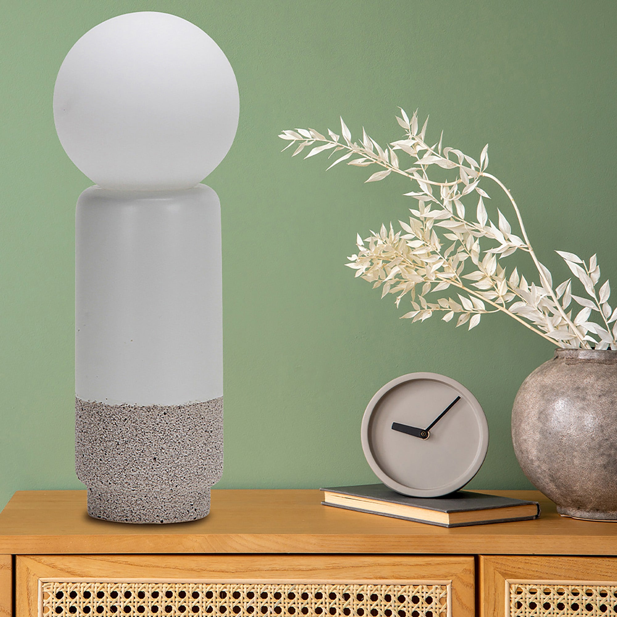 Art White Table Lamp