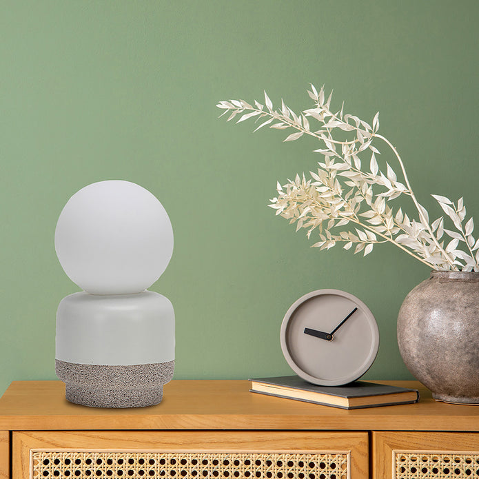 Bart White Table Lamp