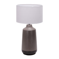 Thumbnail for Venus Grey with White Shade Table Lamp