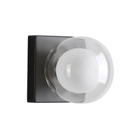Thumbnail for Hilton Black 1 Light Hollywood Wall Light