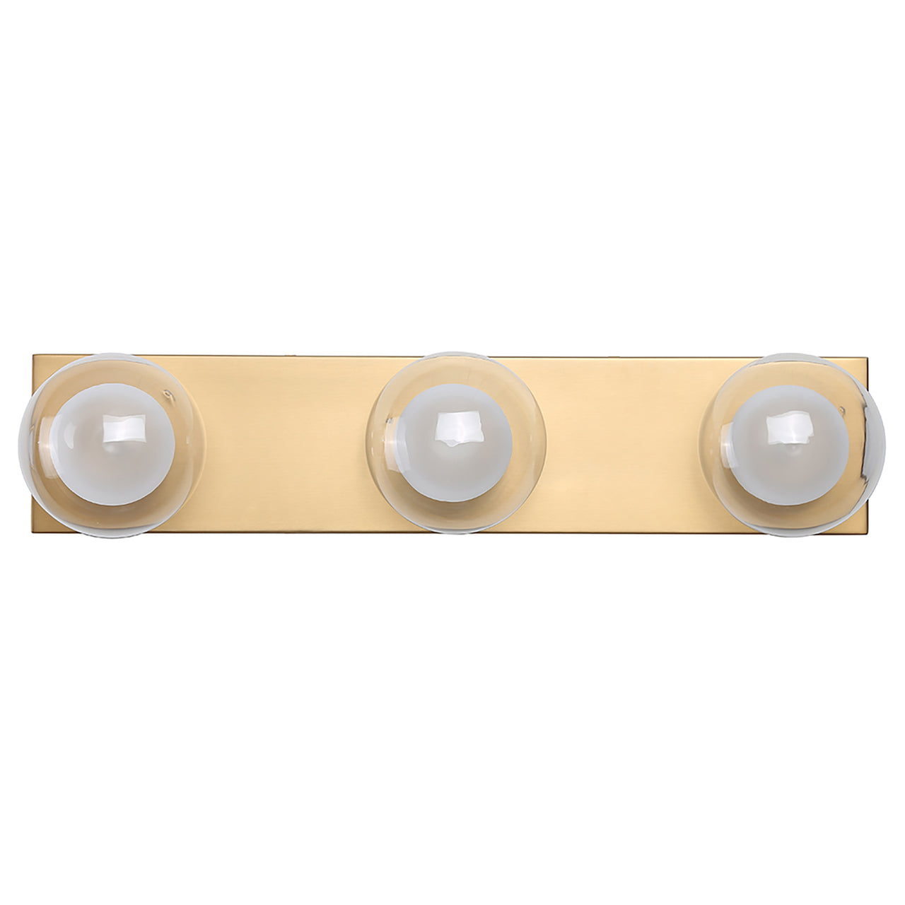 Hilton Gold 3 Light Hollywood Wall Light