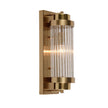 Cambridge Gold and Clear Glass 400mm Wall Light