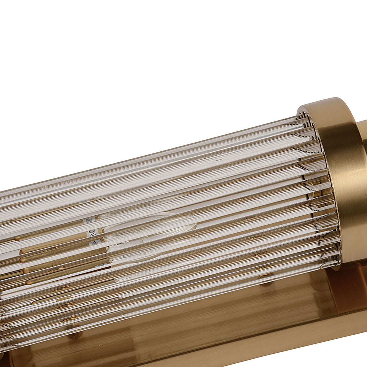 Cambridge Gold and Clear Glass 400mm Wall Light