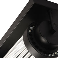 Thumbnail for Cambridge Black and Clear Glass 400mm Wall Light
