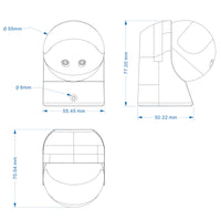 Thumbnail for Hawk-44W IP44 Sensor - White
