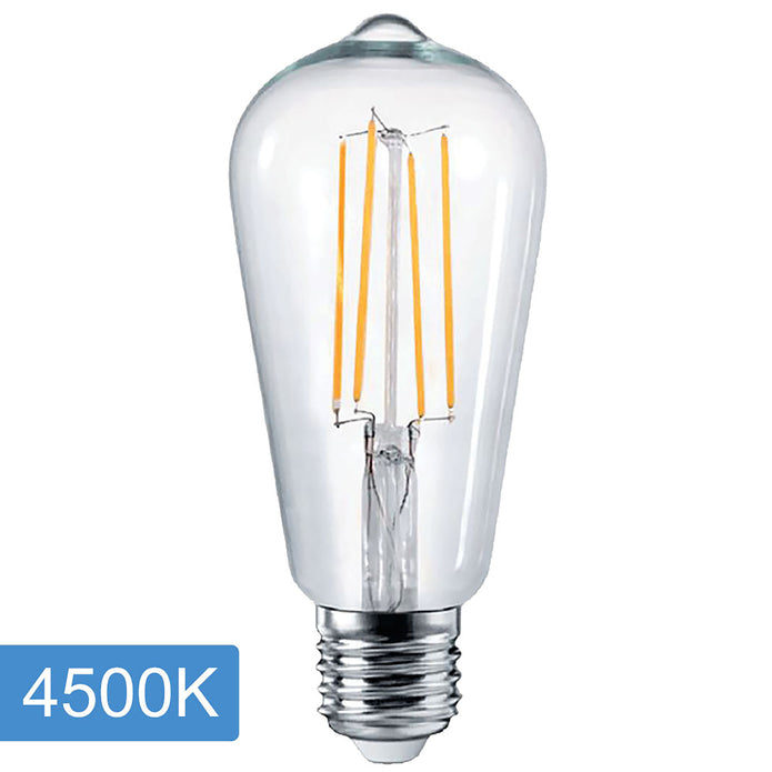 Pear ST64 4w LED Filament - E27 -4500K