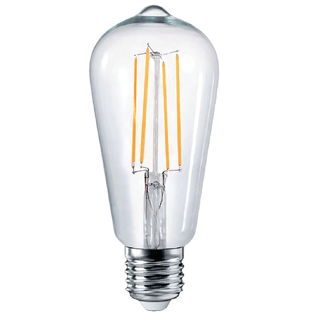 Pear ST64 4w LED Filament - Dim - E27 -4500K