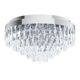 Valparaiso 1 Ceiling Light 8X40W E14 Chrome