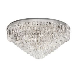 Valparaiso 1 Ceiling Light 25X40W E14 Chrome