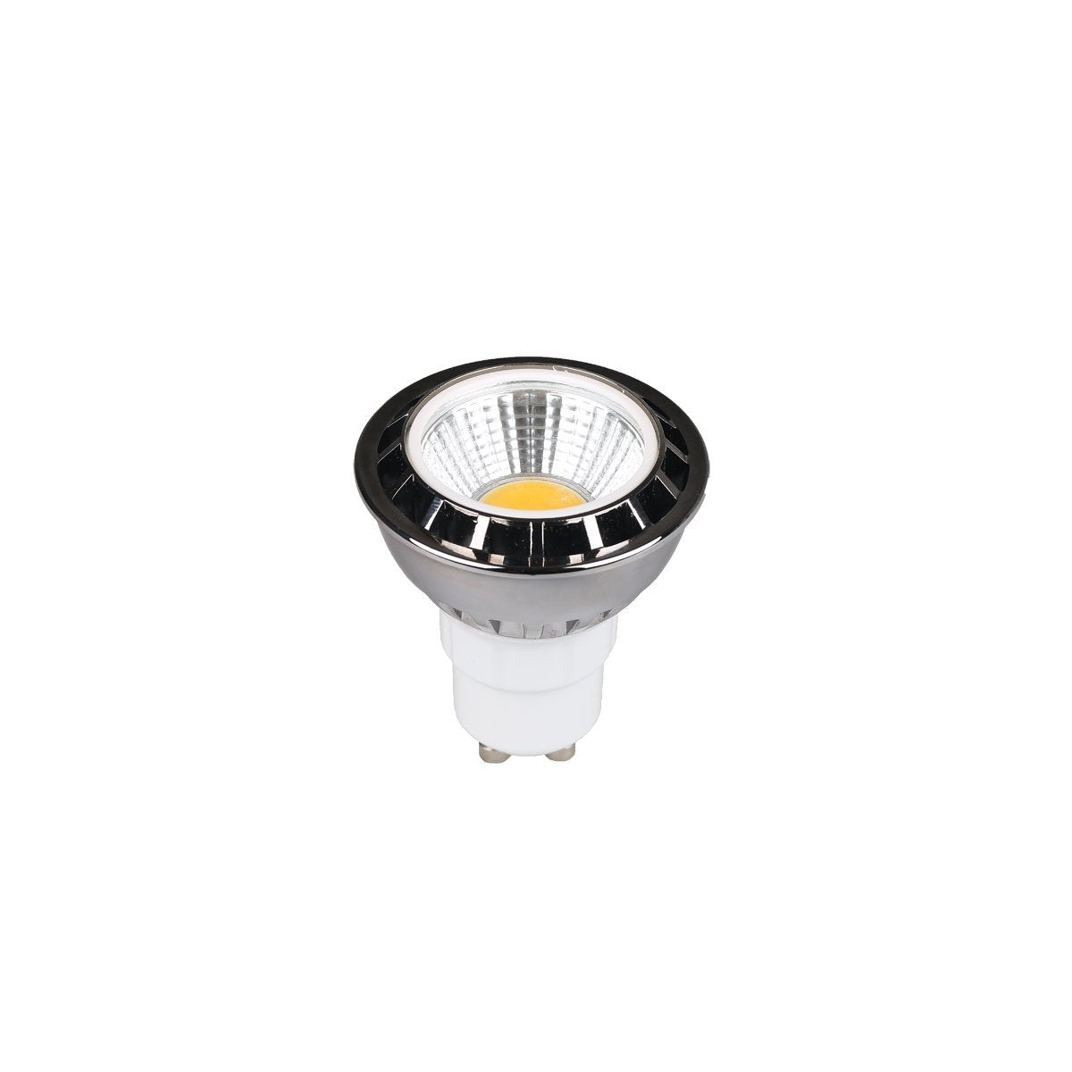 5w COB GU10 LED BLUE Globe - LEDGU10BLCOB5W