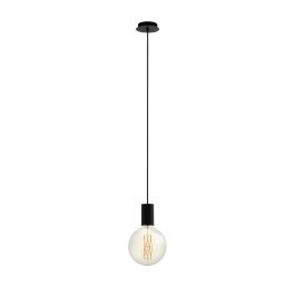 Pozueta Hanging Light 1X40W E27 Black