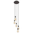 Pozueta Hanging Light 5X40W E27 Black