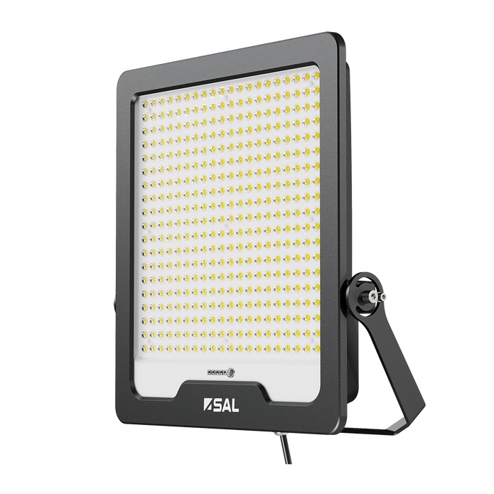 SAL Solar LED Floodlight with Split PV >9000lm 5K IP65 Black