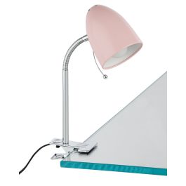 Lara Clamp 1X10W E27 Pastel Pink