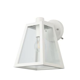 Mirandola Exterior Wall Light 1X60W E27 White