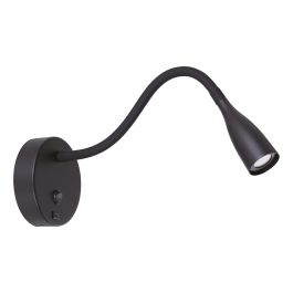 Olivandino Wall Light 3.8W LED 3000K Black with USB-C Charging