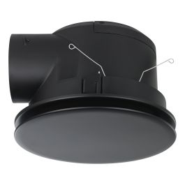 Samba Exhaust Fan Round Black