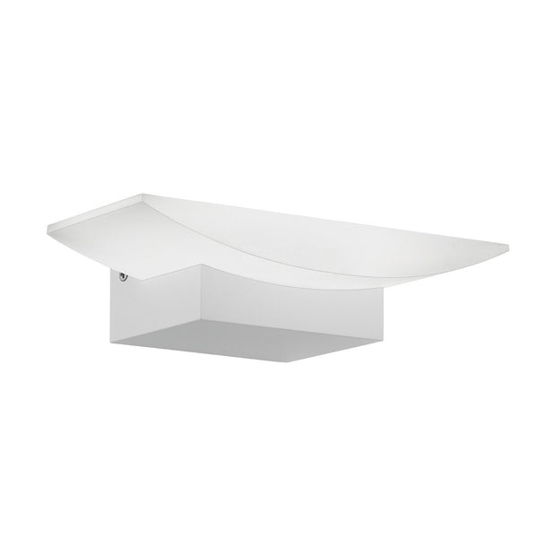 Metrass White 5.6W LED Wall Light in Warm White