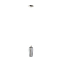 Thumbnail for Farsala 1 Light Smoked Glass Pendant Light