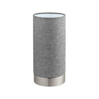 Thumbnail for Pasteri Dimmable Touch Table Satin Nickel & Grey