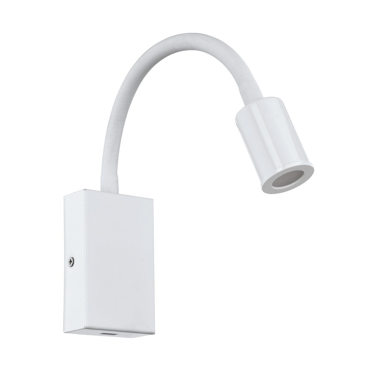 Tazzoli 3.5W Warm White LED Flexible Reading Wall Light with USB in White