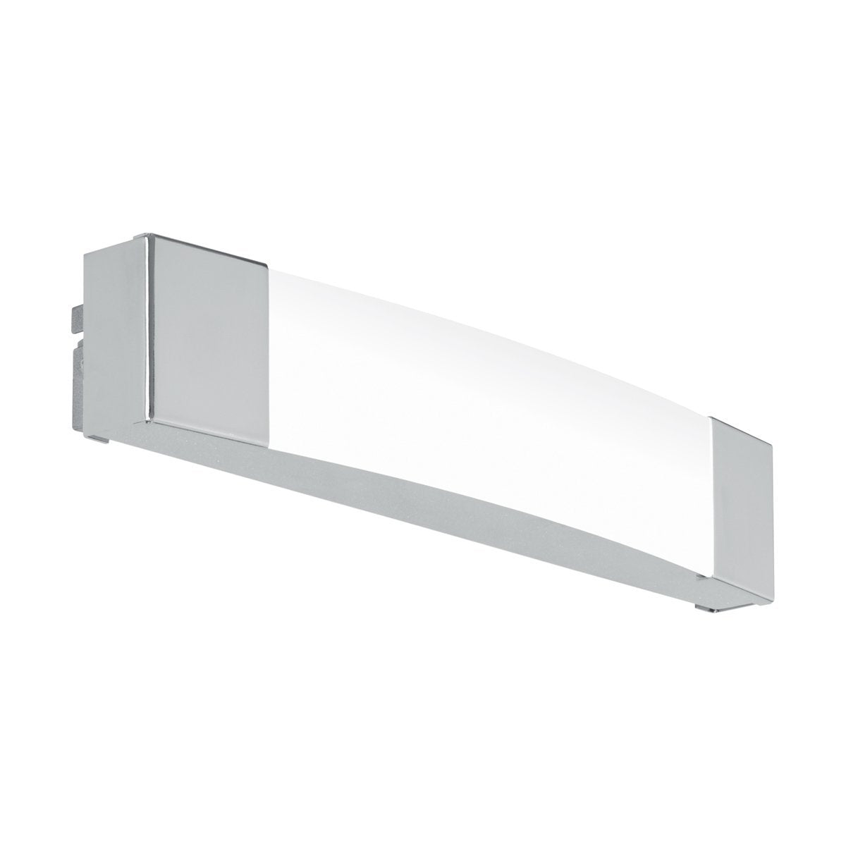 Siderno 350mm 8W Neutral White LED Vanity Light Chrome & Opal