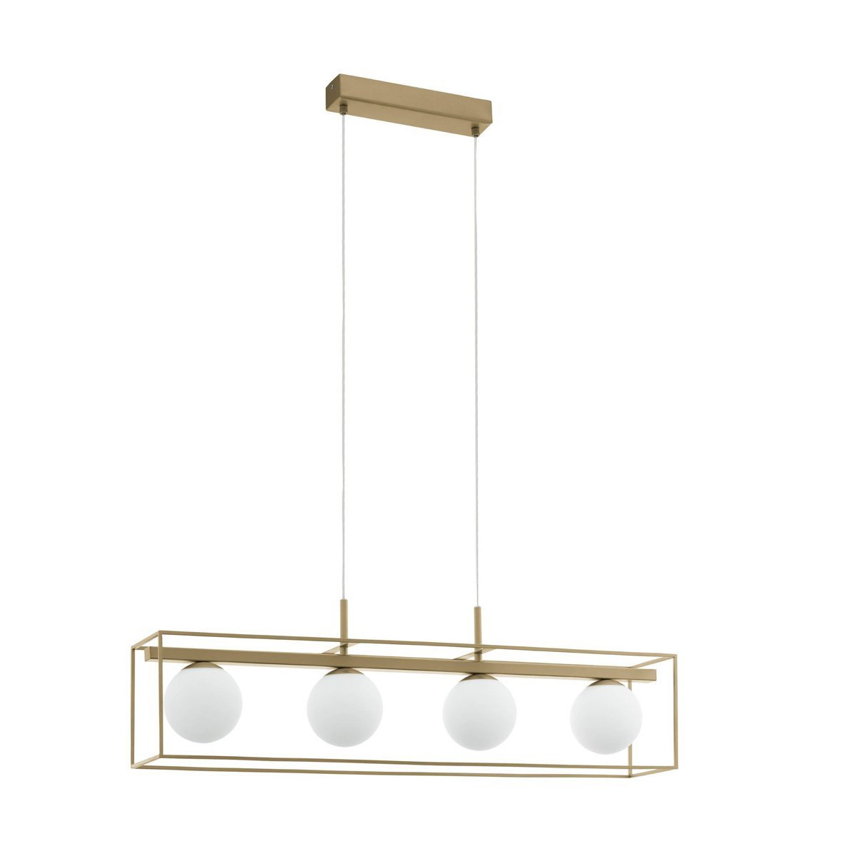 Vallaspra 4 Light Pendant Light in Champagne