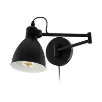 Thumbnail for San Peri 1 Light Adjustable Wall Light in Black