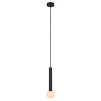 Thumbnail for Cortenova 1 Light Black Pendant Light