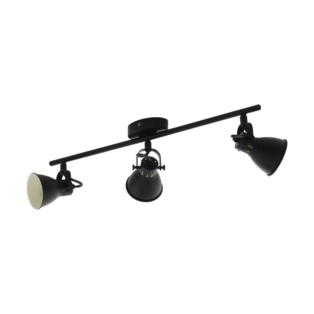 Seras 3 Light GU10 Black Spotlight