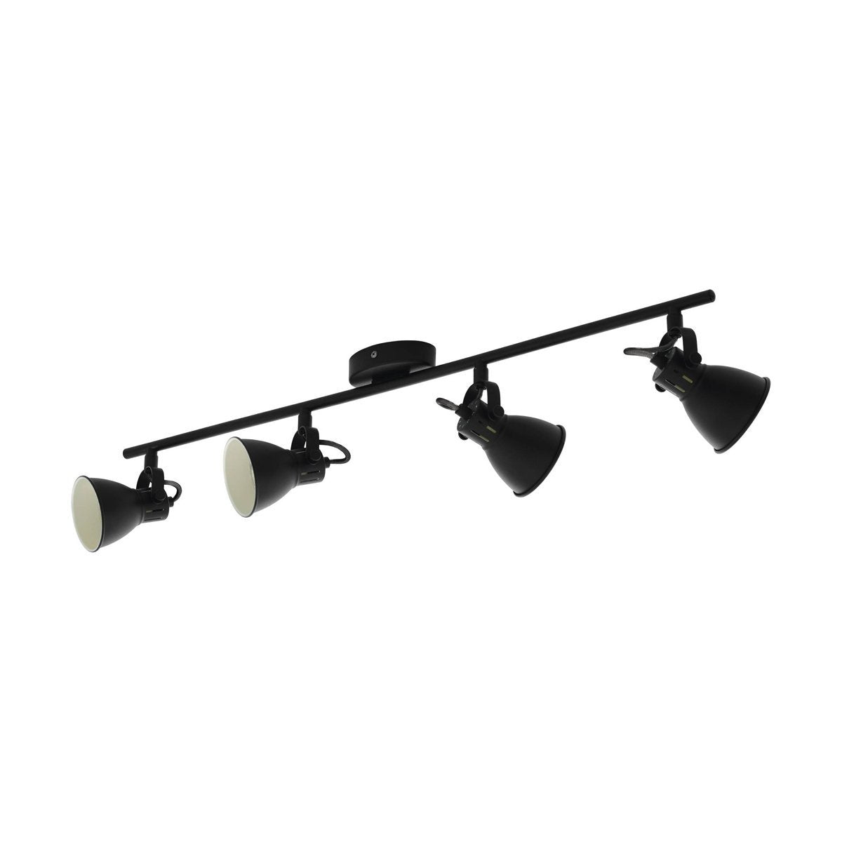 Seras 4 Light GU10 Black Spotlight