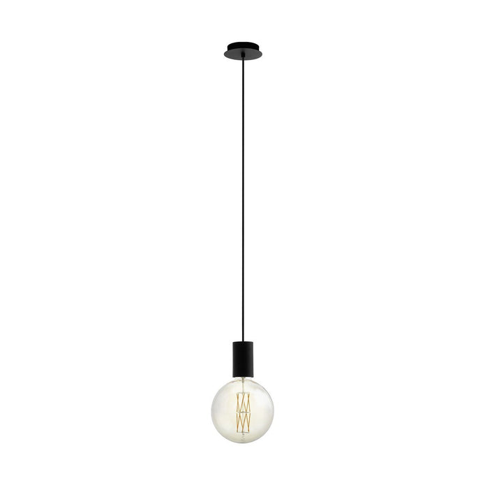 Pozueta 1 Light Black Pendant Light