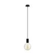 Pozueta 1 Light Black Pendant Light