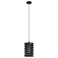 Thumbnail for Cremella 180mm Small 1 Light Black Pendant Light