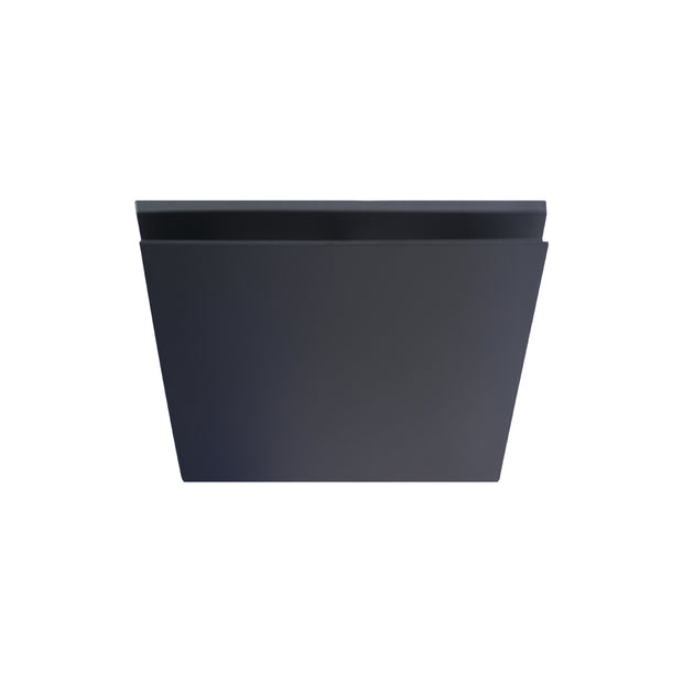 Low Sheen High Flow Black Square Fascia with Premium Quality AIRBUS 200 AC Side Ducted Exhaust Fan