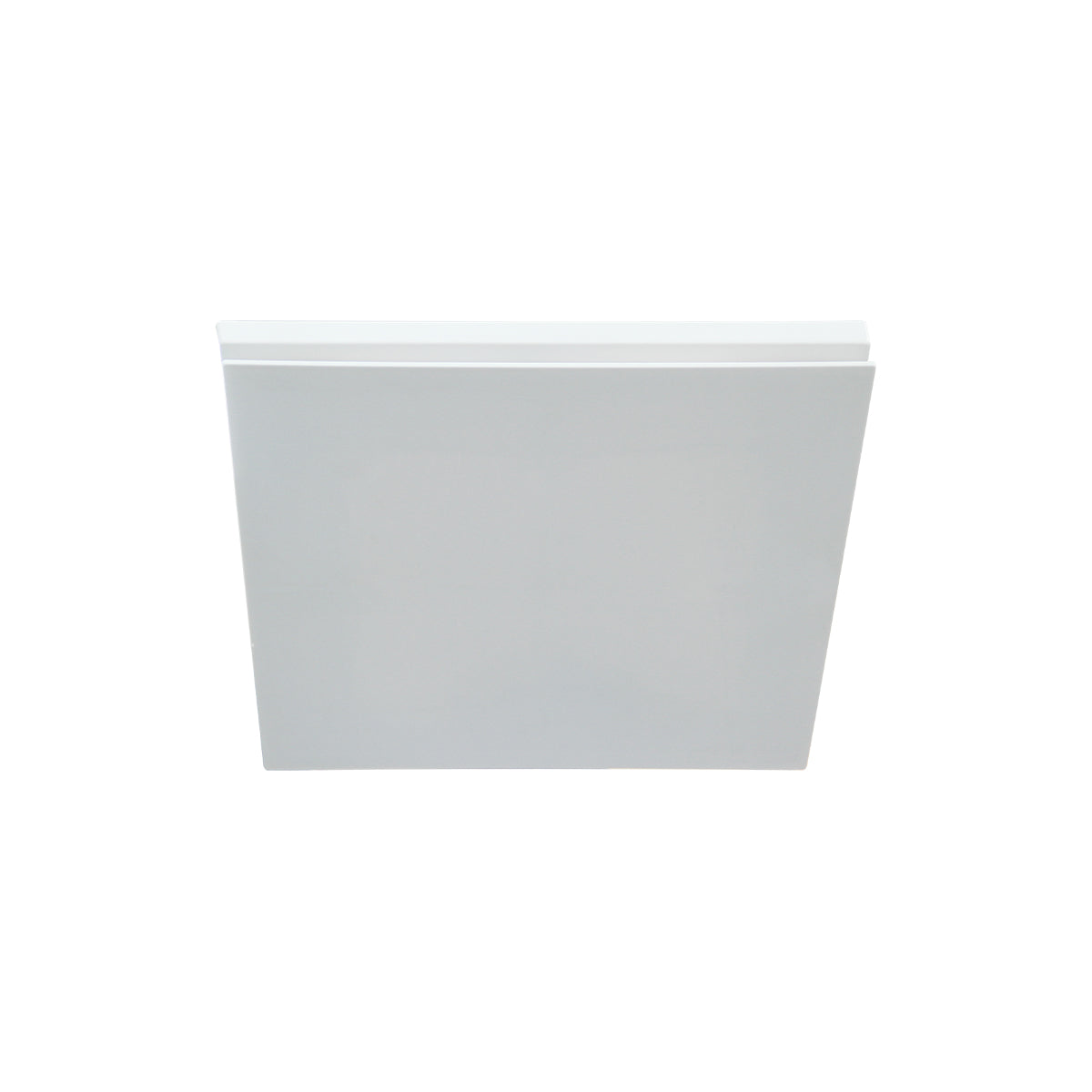 Low Sheen High Flow White Square Fascia with Premium Quality AIRBUS 200 AC Side Ducted Exhaust Fan