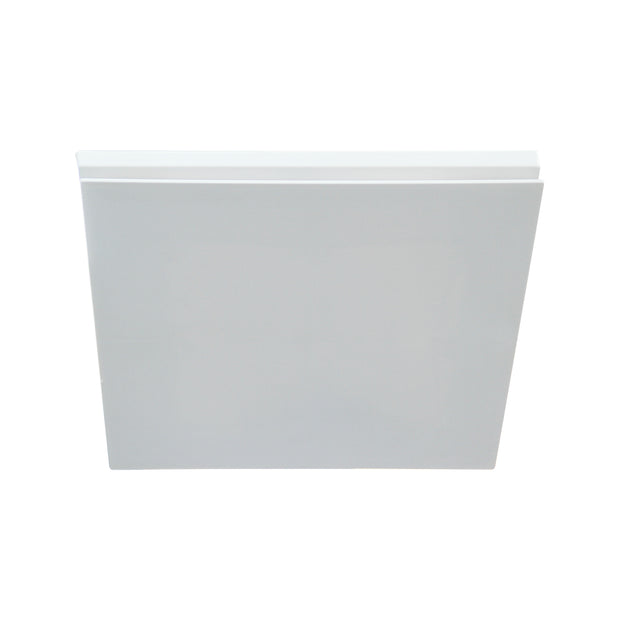 Low Sheen High Flow White Square Fascia with Premium Quality AIRBUS 250 AC Side Ducted Exhaust Fan