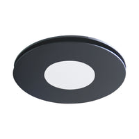 Thumbnail for Low Sheen High Flow Black Round Fascia with 14w Tri Colour LED & Premium Quality AIRBUS 250 AC Side Ducted Exhaust Fan