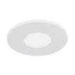 Low Sheen High Flow White Round Fascia with 14w Tri Colour LED & Premium Quality AIRBUS 250 AC Side Ducted Exhaust Fan
