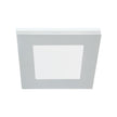 Low Sheen High Flow White Square Fascia with 14w Tri Colour LED & Premium Quality AIRBUS 250 AC Side Ducted Exhaust Fan
