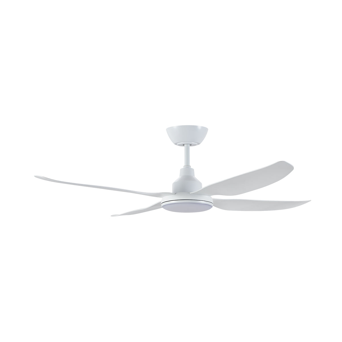 ALASKA DC - 48"/1200mm 4 Blade DC Ceiling Fan with 20W Tri CCT LED Light - Indoor/Covered Outdoor - Remote included